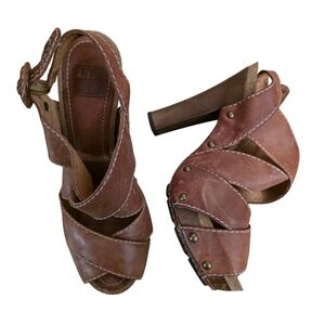 Frye Darcy Heeled Sandals- 7.5
